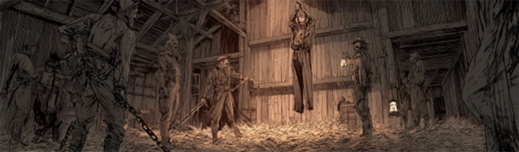 gefangen in der scheune